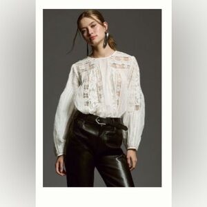 Brand New Anthropologie Forever That Girl Feminine Blouse